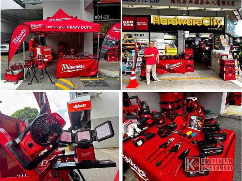 Showroom Milwaukee Buôn Ma Thuộc