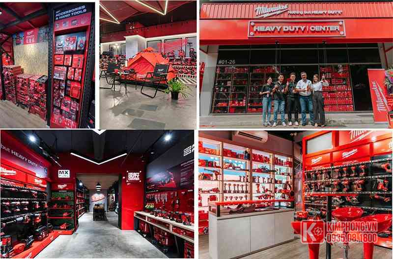 Showroom Milwaukee Buôn Ma Thuộc